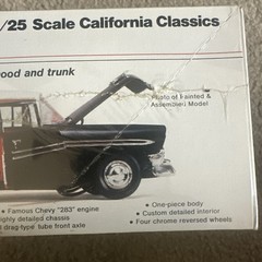 Vintage REVELL ’56 CHEVY CALIFORNIA CLASSICS NEW OLD STOCK FACTORY SEALED 1978