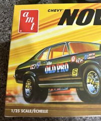AMT Chevy Nova SS Pro Stocker 1/25 Scale Plastic Model Kit