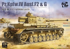 BDMBT004 1:35 Border Model Panzer Pz.Kpfw.IV Ausf.F2 & G (2in1)