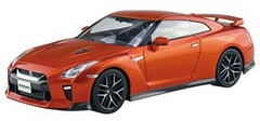 Aoshima 1/32 The Snap Kit Nissan GT-R Ultimate Orange Color Coded from Jp 1758