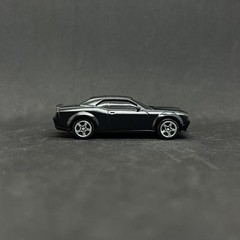 1/64 Diecast Car Model Diorama Dodge Challenger SRT Demon 170 Black Muscle Alloy