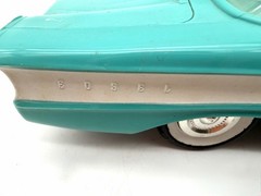 Vintage 8” 1958 Edsel Dealer Promo Friction Car Works Parts Repair
