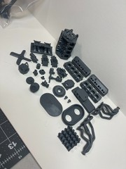 3D PRINTED 426 HEMI PRO STOCK ENGINE WITH ENGINE STAND MODEL KIT *MADE IN USA* !