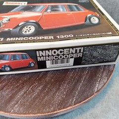 Innocenti Minicooper 1300 1/20 Scale Model Car Kit By Imai The Super Driving Ser