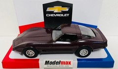 1982 Chevrolet Corvette C3 Coupe Dark Claret Promo Model MODELMAX
