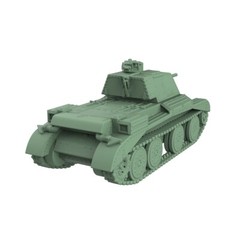 Model Kits 1/100 1/120 1/144 1/160 British A13 MKI Cruiser MkIII Light Tank