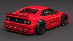 1:24 Ferrari F355 LB Widebody Kit with Wheels Transkit For 355 Fujimi & Diecast