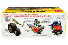 SKILL 2 MODEL KIT 1972 CHEVROLET NOVA SS “PRO STOCKER” 1/25 SCALE AMT AMT1142 M