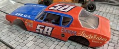 #58 Bob Welborn Studebaker 1/43rd Scale Waterslide Slot Car Decals