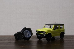 Aoshima 1/32 The Snap Kit Suzuki Jimny Color Coded Model Kit from Japan 1753