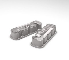 1:24 Resin M/T Big Block Chevy Tall Style Valve Covers 2pk (4 pieces)