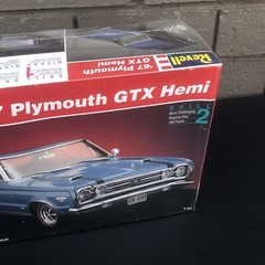 Vintage 1/25 REVELL ’67 PLYMOUTH GTX HEMI NEW OLD STOCK FACTORY SEALED 1994