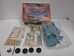 AMT 1/25 – STREET MACHINES 72 CHEVELLE SS 454 – Model Kit – PK-4177 – New In Box