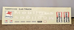 Revell 1:48 1956 Fruehauf Mobilgas White Gas Truck Sealed Model Kit #1420 A
