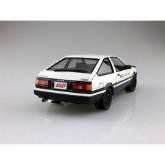 Aoshima 05957 1/24 Fujiwara Takumi AE86 Trueno Project D Specification Model Car