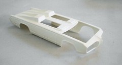 AMT TROPHY SERIES THE FIREBALL 500 BY GEORGE BARRIS 1/25 incomplete started