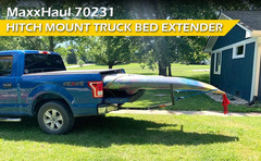 70231 Hitch Mount Pick Up Truck Bed Extender For Ladder, Rack, Canoe, Kayak, Lon