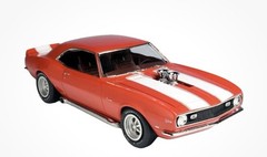 Chevrolet 1968 Camaro Z28 Plastic Model Kit (street or Stock buld) AMT868 New