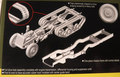 1/35 Dragon US Army M2A1 or M2 Half-Track 2 in 1 kit # 6329 w/ 8 GI’s Rifle Team