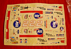 Monogram 1998 Nascar Ford F-150 Body and Glass 1/24