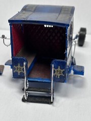 Vintage Monogram Paddy Wagon Police Hot Rod Partially Built Model Kit