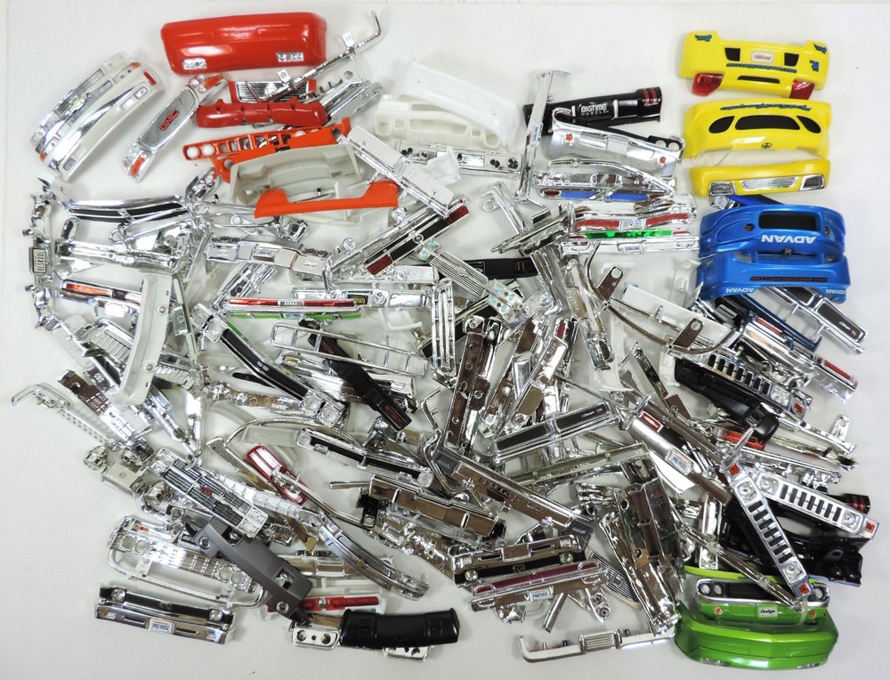 Model Car Parts Front and Back Bumpers Grills Giant Lot