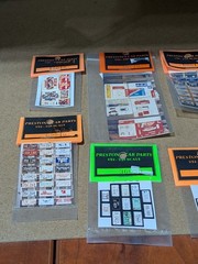 Prestons Car Parts – #2 – 1:24 Scale – Assorted License Plate Decals – NOS