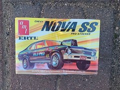 AMT ERTL Chevy Nova SS Pro Stocker “The Old Pro” 1:25 Model Kit #6556 NEW NIOB