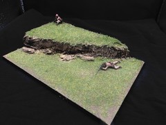1/35 Scale Military Diorama Base Terrain Display Model Soldiers Figures Diecast