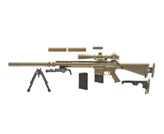TomyTec Little Armory 1/12 M110 SEMI-AUTO SNIPER RIFLE LA110 Plastic Model Kit