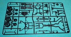 Ford Mustang GT4 Tamiya 1/24 Sprue C Wheels Suspension Etc.