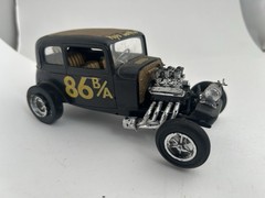 RARE! 1932 Ford Deuce 5-Window Sport Coupe Model-VINTAGE! BUILT! Hot Rod Rat R