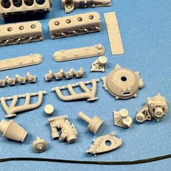 LSA Supercharged Chevy Engine 1/25