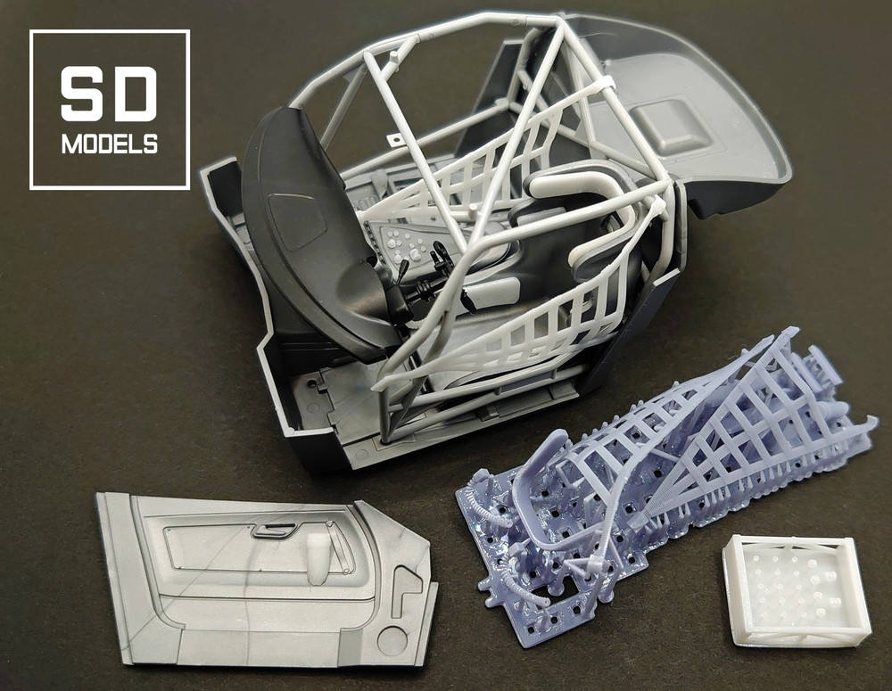 SD Models 1:24 Scale Detail-Up Set Mercedes AMG GT3 3D Printed for Tamiya kit