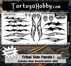 Tribal Side Panels – Racing Stripes – Models, Derby Car or More, Easily Share!