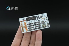 Quinta Studio 1/35 BM-21 Grad Interior Details on 3D Decal (Zvezda)