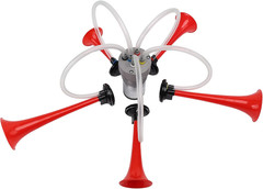 Air Horns La Cucaracha Musical Horn 5 Trumpet Music Sound Air Horn with Compress