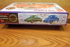 AMT ’40 FORD COUPE 1/25 SCALE MODEL KIT #730 Molded in White Build 1 of 3 ways