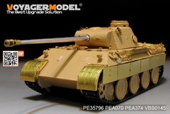 Voyager PE35796 1/35 WWII German Panther D Basic Detail Set (For TA35345)