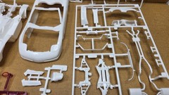1998 CORVETTE ROADSTER 1/25 Scale REVELL Monogram Model Kit PARTS MISSING