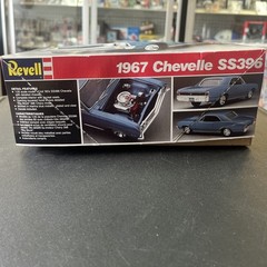1967 Chevelle SS396 1:25 Revell Model Kit 7146 Issued In 1994