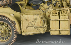 AwardWinner Built Schuco Large 1/10 Diecast BMW R75 Motorcyle Sidecar+Rebuilt