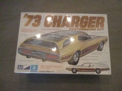 MPC 1973 DODGE CHARGER ORIGINAL FACTORY SEALED UNBUILT KIT #1-7307-225