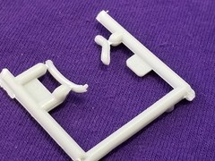 1962 Chevrolet Bel Air RADIATOR HOSES from 1:25 AMT Model Kit 62 Chevy BelAir