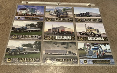 Cat Scale Collector’s Super Trucks Limited Edition 27 Cards, Series 18 19 20 21