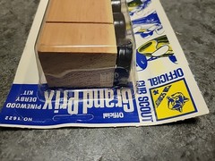 Vintage Boy Scouts Pinewood Derby Car Kit Sealed JC Pennys Unpunched Nice!