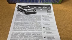 1967 Mustang Fastback DECALS & INSTRUCTIONS 1:25 AMT NEW Model Kit PARTS