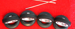 TIRES(4) BEAUTIFUL(5-STAR) WIDE W/WALL FIRE../STONE & 4 KRAGER STYLE MAG WHEELS