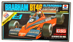 Nitto Brabham BT46 Alfa Romeo F1 Motorized 1/28 Model Line Control 690-400 Japan