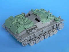 1/35 Scale Die-Cast Resin Model Assembled Kit Stug III C/D Accessories Set (N…